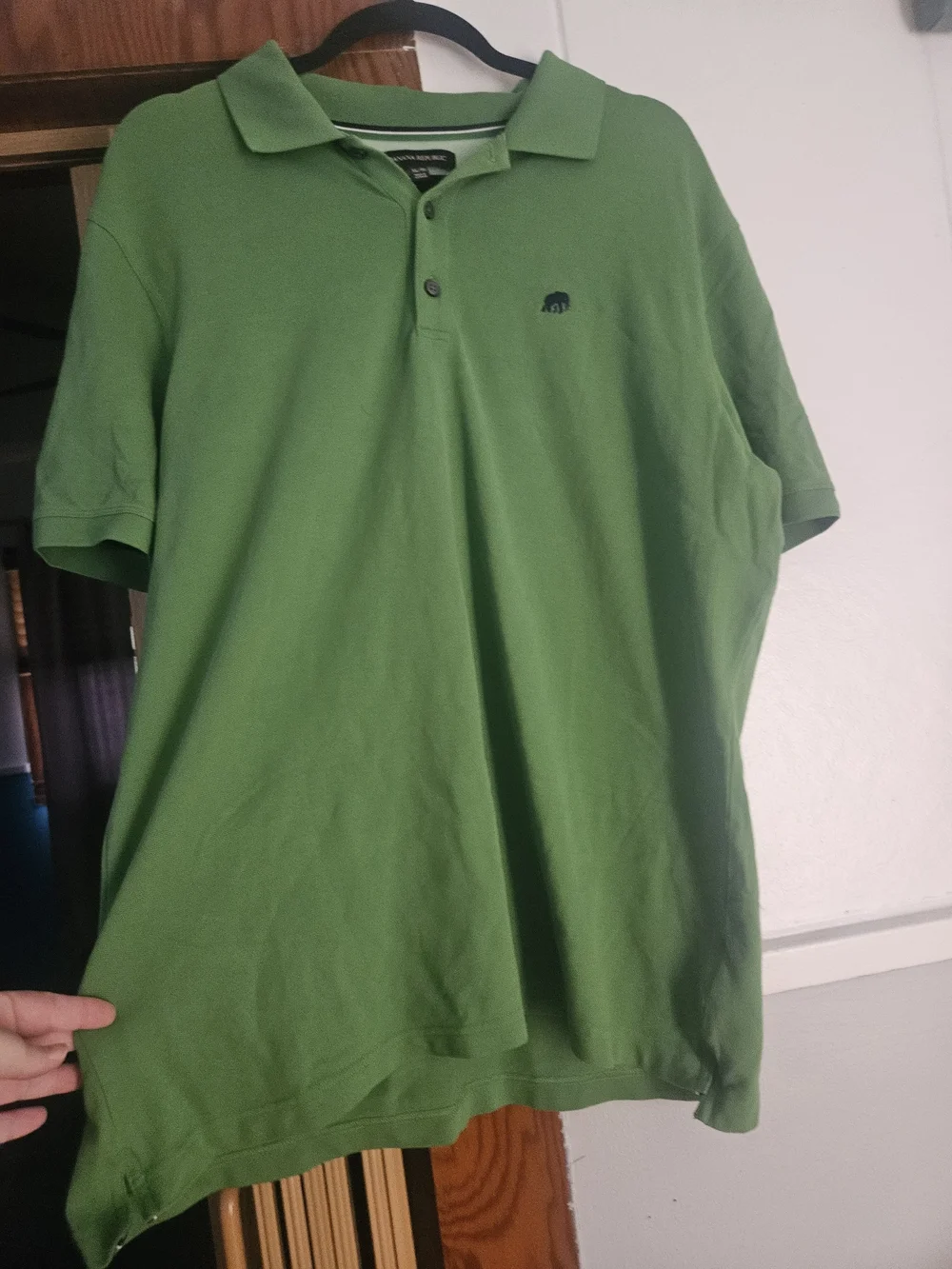 Banana Republic Bright Green Polo Shirt